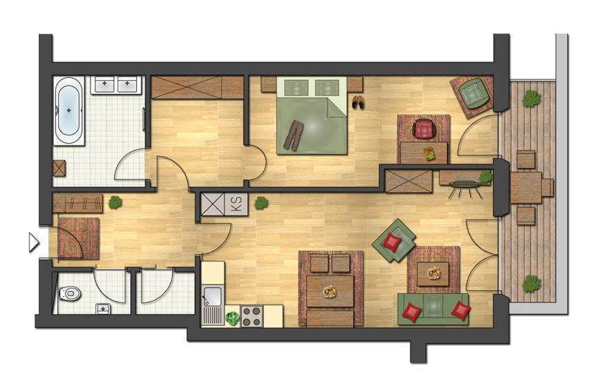 Myalps Historical Apartment Оец Екстериор снимка